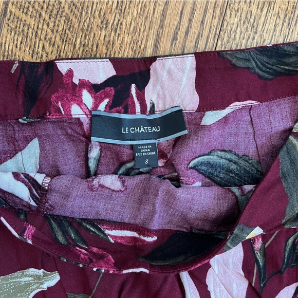 ‼️3/$30‼️ Le Chateau Skirt and Top Matching Set - Picture 3 of 3